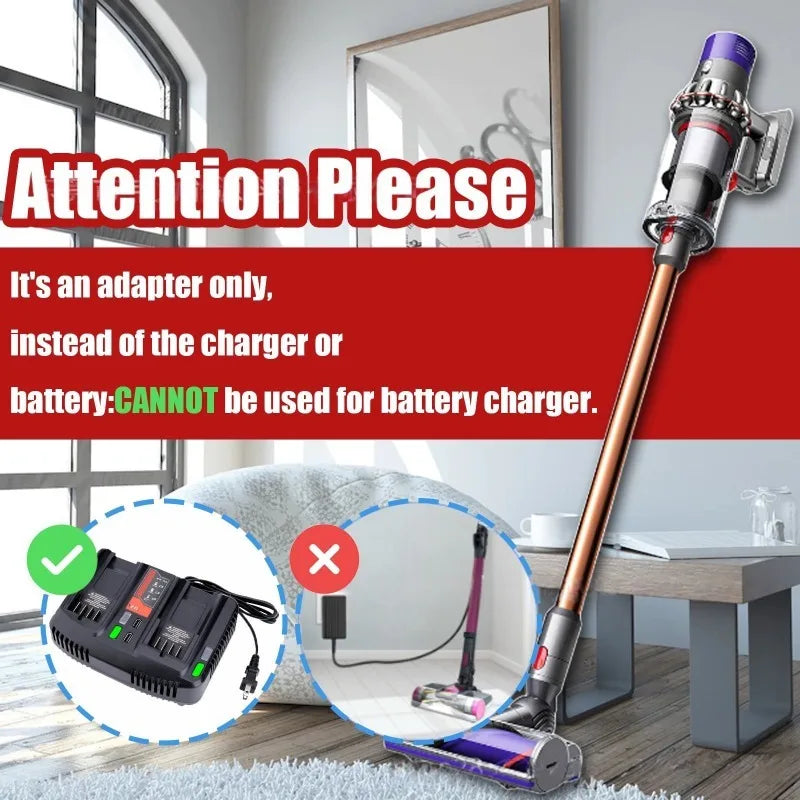 Bosch 18V to Dyson V10 Battery Adapter | BOS18V10 Converter Battery Adapter Babs