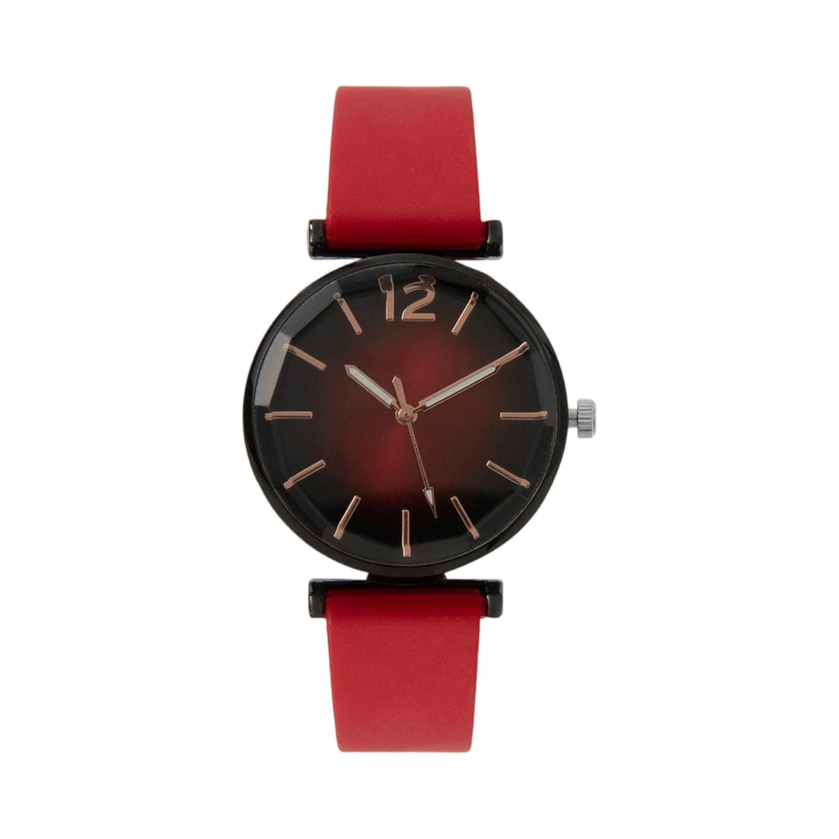 Women's Fashion Quartz Watch – Black Dial & Green Strap Ladies Quartz Watch Babs