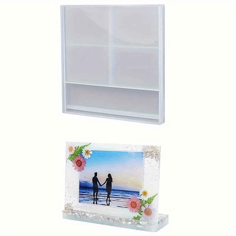 DIY Silicone Photo Frame Mold – Resin Epoxy Casting Kit Resin Casting Mold Babs
