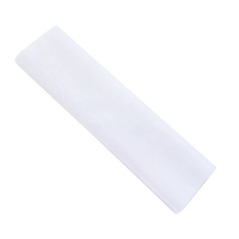 5m Sheer Organza Tulle Fabric Roll – Wedding Chair Sashes Décor Organza Fabric Roll Babs White