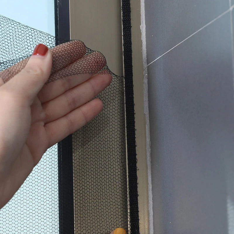 DIY Self-Adhesive Window Screen Anti-Insect Mesh Net 1.5×2M Window Screen Mesh Babs