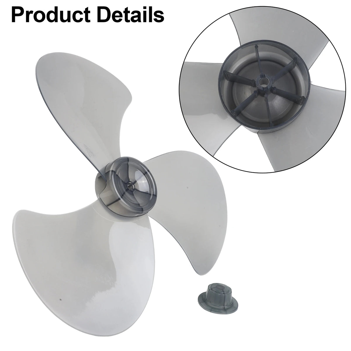 16-Inch 3-Leaf Plastic Fan Blade Replacement Set | LEENKEA Fan Blade Replacement Babs