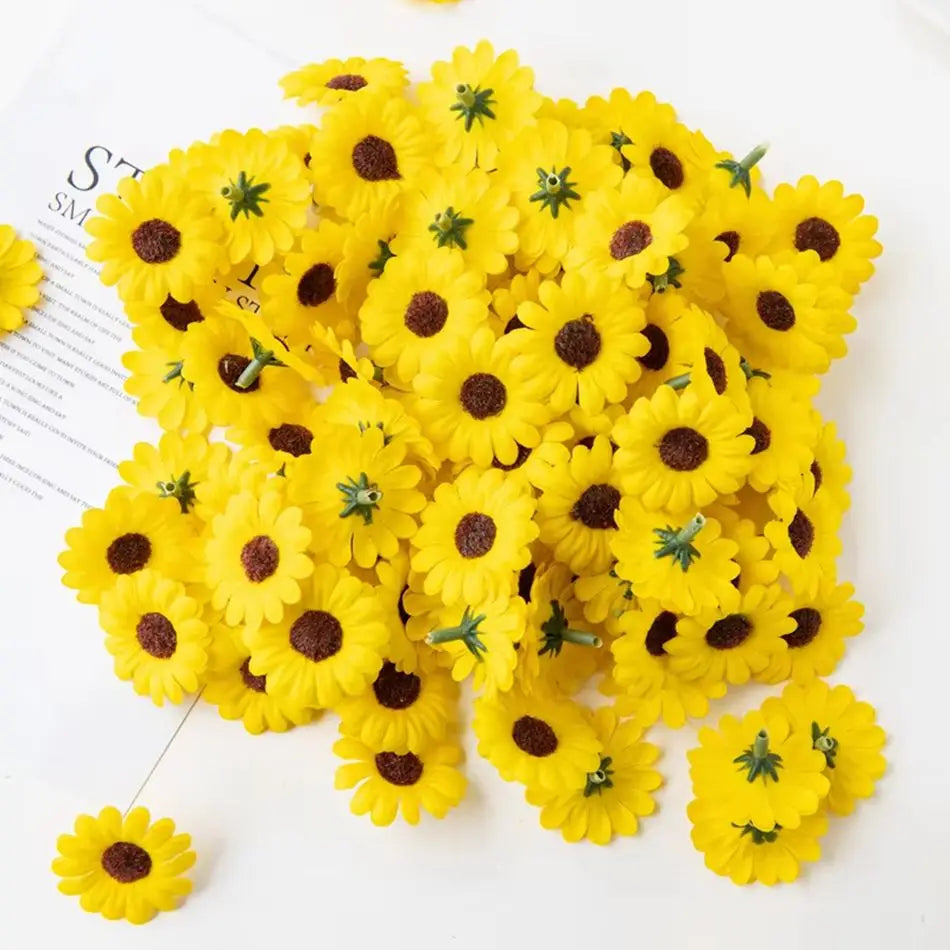 Artificial Silk Sunflowers for Wedding, Party & Home Décor Artificial Flowers Babs