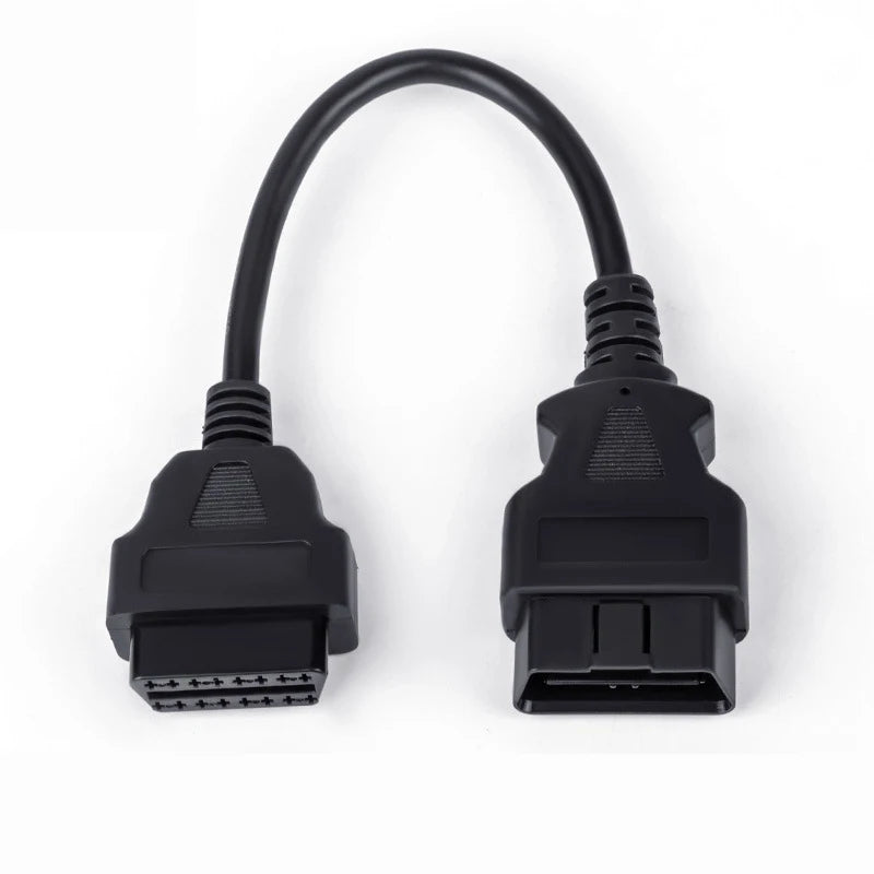 OBD2 16-Pin Extension Cable Male to Female ELM327 Adapter OBD2 Extension Cable Babs