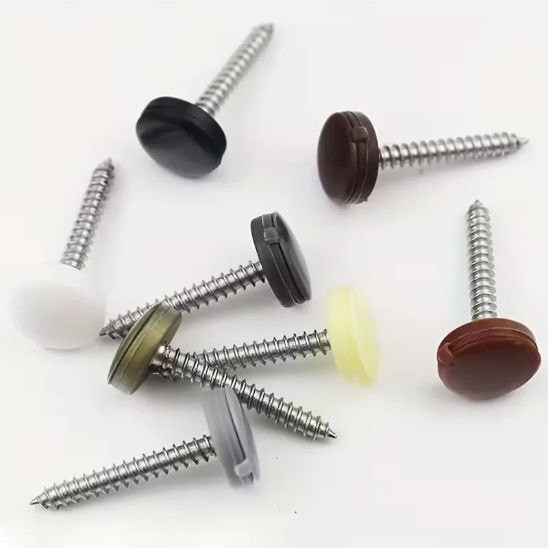 Plastic Screw Cover Caps M4/M3.5 Cabinet Hole Covers Set Screw Cover Caps Babs