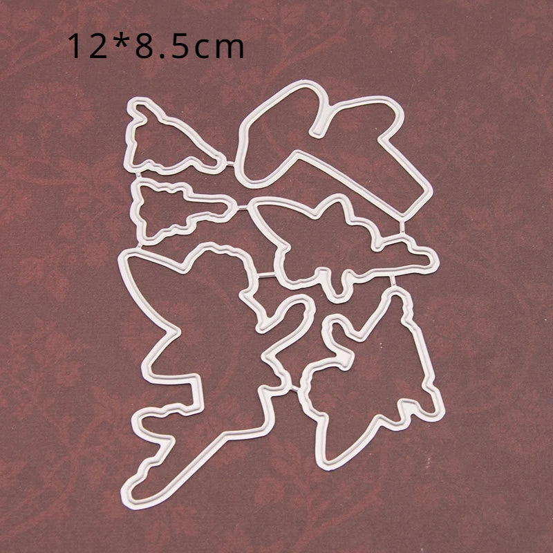 Musical Heart Metal Cutting Dies for Cards & Scrapbooking Metal Cutting Dies Babs C