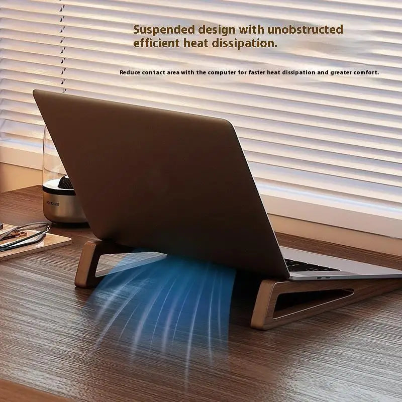 Foldable Bamboo Laptop Stand | Ergonomic 12° Cooling Design Laptop Stand Babs