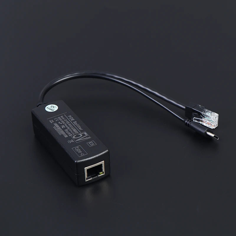 DC 48V to 5V Micro USB POE Splitter – IP Camera Power Module POE Splitter Adapter Babs
