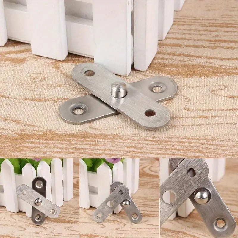360° Hidden Pivot Door Hinges Stainless Steel – 2-Set Door Pivot Hinge Babs