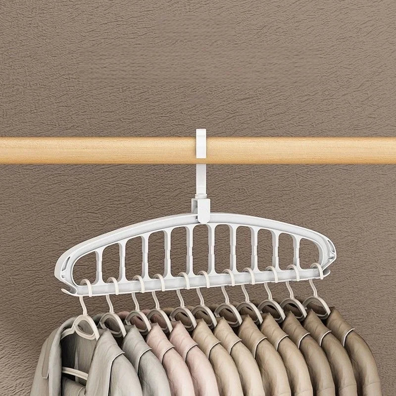 Space Saving Collapsible Clothes Hangers – Heavy Duty Plastic Clothes Hangers Babs