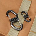360° Swivel Carabiner S-Hook – Backpack & Camping Clip Buckle Swivel Carabiner Clip Babs as show