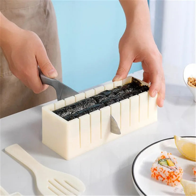 Sushi Maker Mold Set – Round, Square & Heart Onigiri Molds Sushi Mold Set Babs
