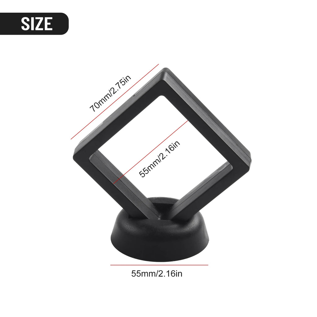 3D Floating Display Case for Jewelry, Coins & Collectibles Floating Display Case Babs