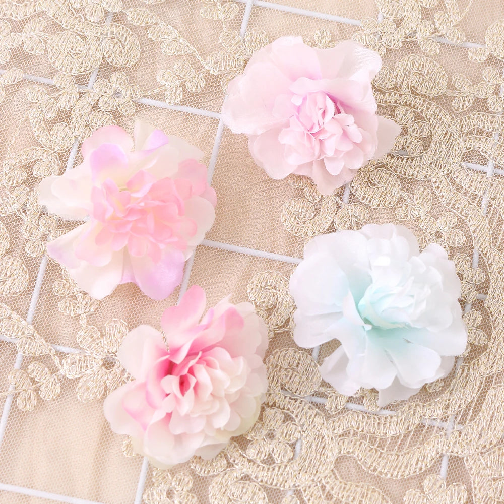 10/20Pcs Artificial Chiffon Silk Flowers – Wedding & Home Decor Artificial Flowers Babs