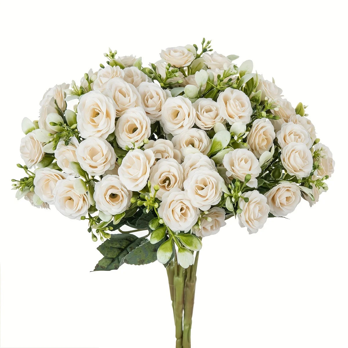 Silk Artificial Rose Flowers Wedding Bouquet & Home Decor 1/5pc Artificial Silk Flowers Babs