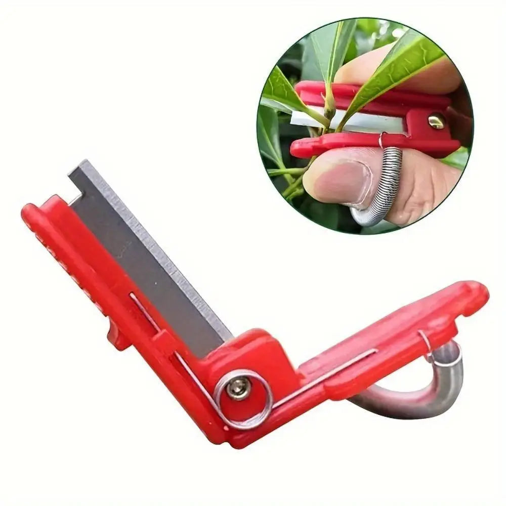 Thumb Knife Finger Cutter – Garden Harvesting & Leaf Trimming Garden Harvesting Tool Babs