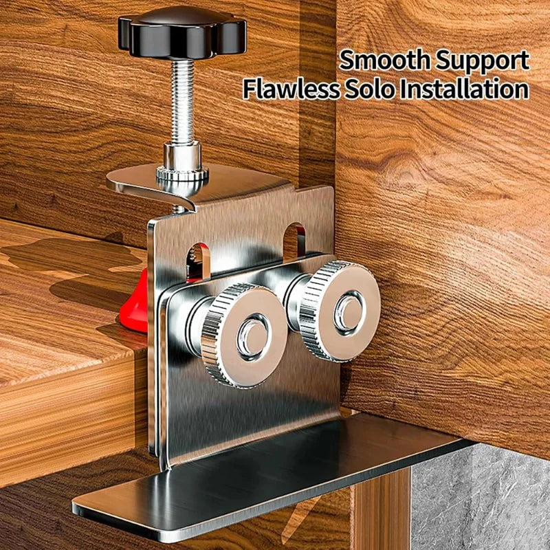 Adjustable Cabinet Door Mounting Jig & Positioner Clamp Woodworking Mounting Jig Babs