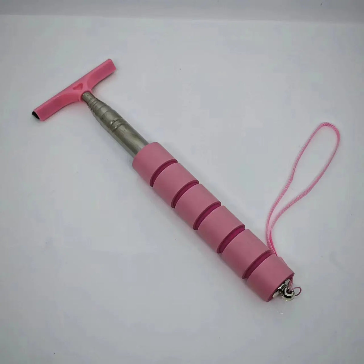 Retractable Car Mirror Wiper – Portable, Telescoping Cleaner Car Cleaning Wiper Babs pink