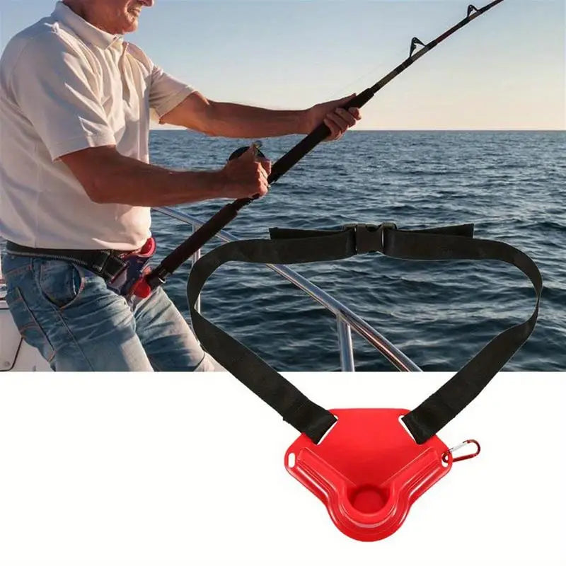 Fishing Waist Belt & Rod Stand Holder – Portable ABS Fishing Waist Belt Babs