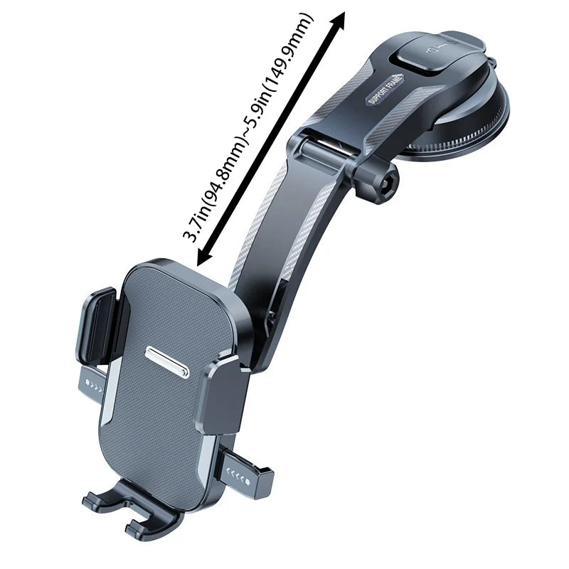 360° Gravity Car Phone Holder Dashboard Mount & Extension Rod Car Phone Mount Babs