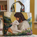 Women's Lightweight Quilted Tote Bag | Digital Print Weekend Bag Quilted Tote Bag Babs Default Title