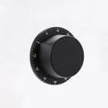 Stainless Steel Magnetic Mechanical Kitchen Timer – No Battery Mechanical Kitchen Timer Babs black