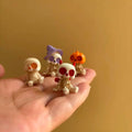 4PCS Resin Skeleton Ghost Figurines – Miniature Garden & Holiday Décor Miniature Figurine Set Babs 4PCS