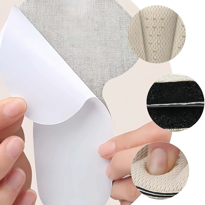 2-in-1 Heel Grip Cushion Pad – Self-Adhesive, Cuttable, No Residue Heel Cushion Pad Babs
