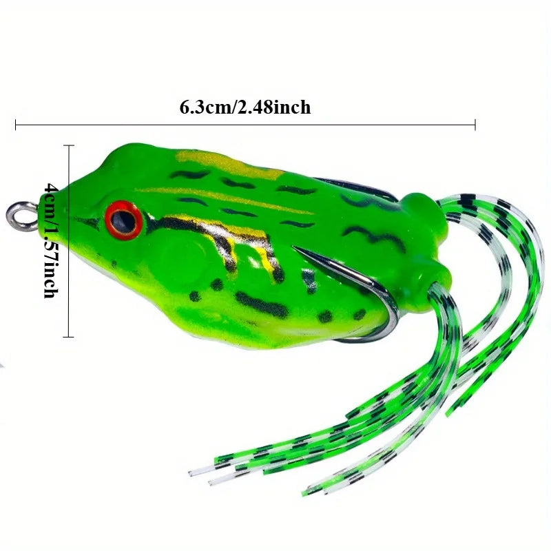 Bionic Frog Fishing Lure – Soft Artificial Topwater Bait Soft Fishing Lure Babs