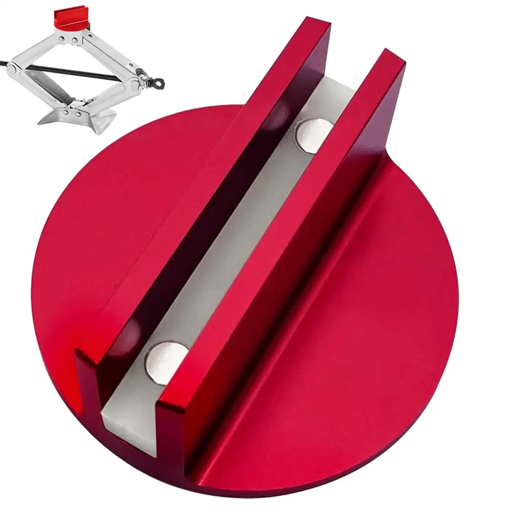 Magnetic Aluminum Jack Pad Adapter – Slotted Pinch Weld Puck Jack Pad Adapter Babs