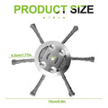 Steel Grass Trimmer Head – Universal Weed Cutter Replacement Trimmer Head Babs 6 heads