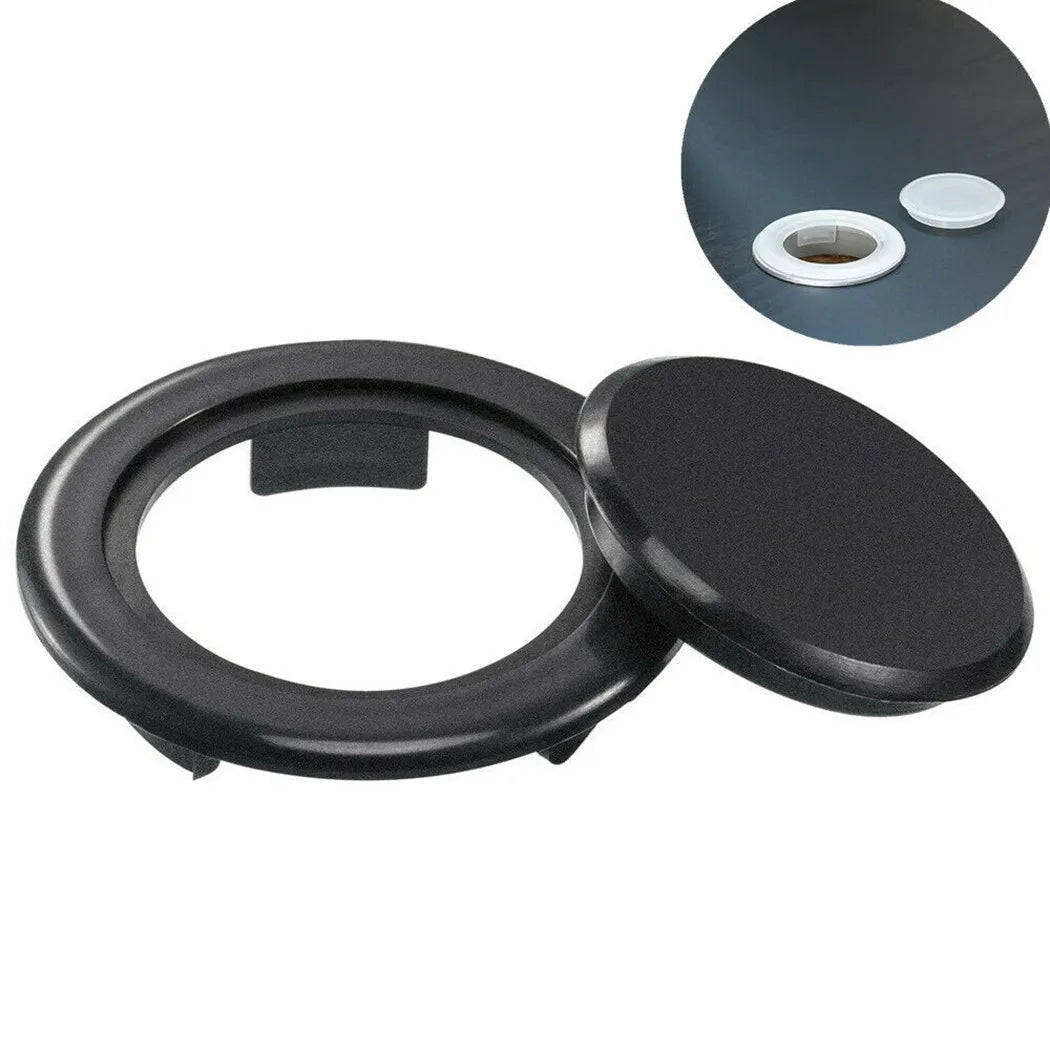 Patio Table Umbrella Hole Ring & Cap Cover Set – 2 Pack Umbrella Hole Cover Babs