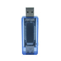 USB Charger Doctor 3-in-1 Voltage & Current Meter Tester USB Power Meter Babs blue
