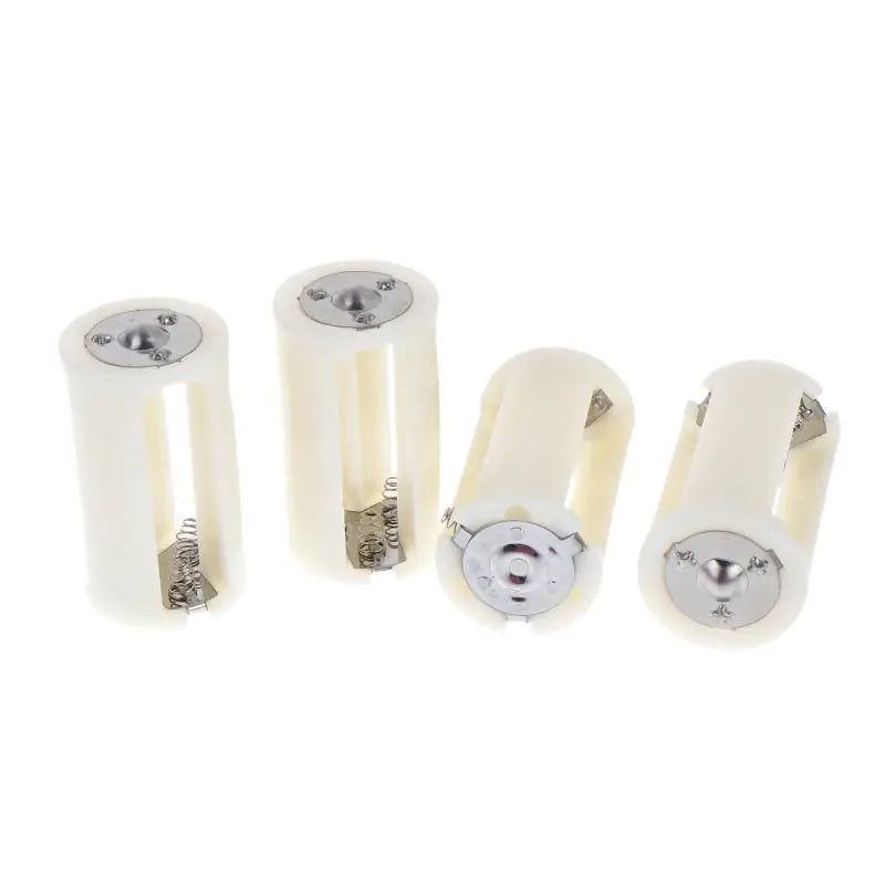 4-Pack AA to D Battery Adapter Converter Cases | PP Holder Battery Adapter Converter Babs