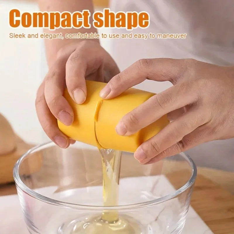 Portable Egg Cracker & Sheller – One-Press Egg Opener Tool Egg Cracker Tool Babs