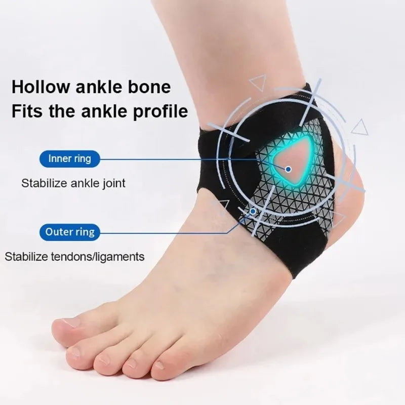 Breathable Elastic Ankle Support Compression Sleeve S/M/L Ankle Support Sleeve Babs