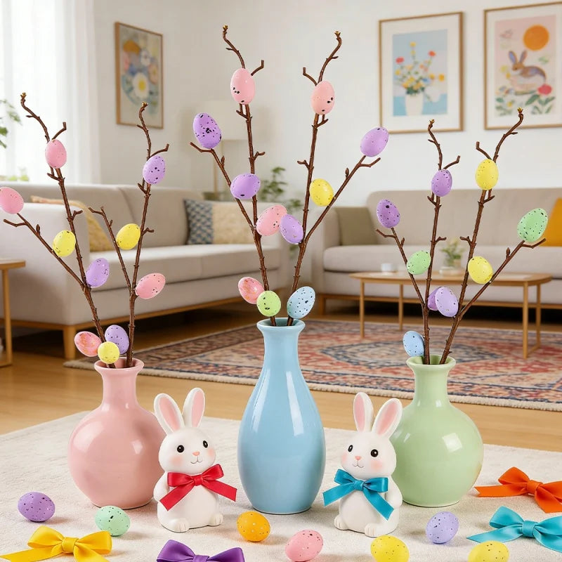 Artificial Berry Easter Egg Flower Bouquet – DIY Home Decor Artificial Flower Bouquet Babs