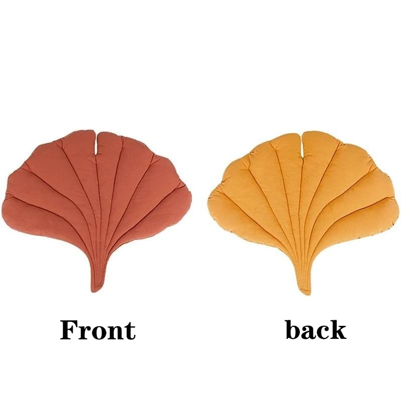 Leaf-Shaped Pet Bed Mat – Soft, Washable & Non-Slip for Cats & Dogs Pet Bed Mat Babs Yellow-1PC
