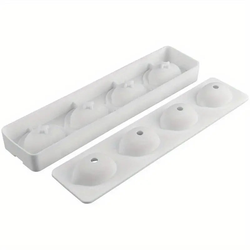 4-Cavity 3D Lemon Silicone Mold for Cakes & Brownies Silicone Baking Mold Babs