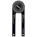 360° Aluminium Alloy Angle Finder Protractor for Woodworking Angle Finder Protractor Babs black