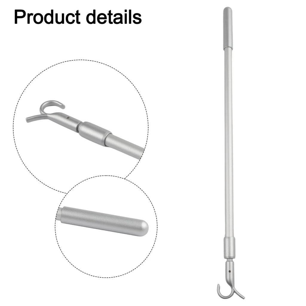 Telescopic Curtain Pull Rod 33–60cm | Aluminum Draw Pole Curtain Draw Pole Babs