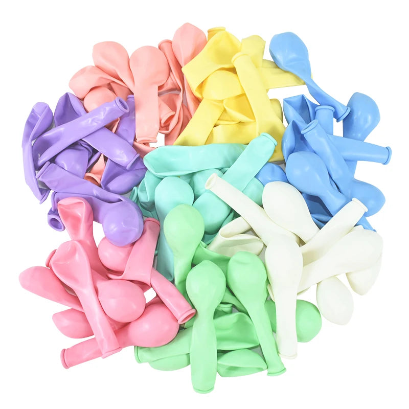 30/60pcs 5" Macaron Pastel Latex Balloons for Party Decor Party Balloons Babs