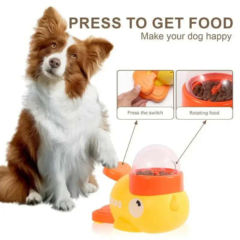 Dog Slow Feeder Interactive Food Dispenser Toy | No Battery Dog Puzzle Feeder Babs