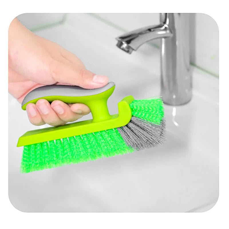 Corner & Gap Scrubber Brush – Tile, Tub & Floor Cleaning Corner Scrubber Brush Babs