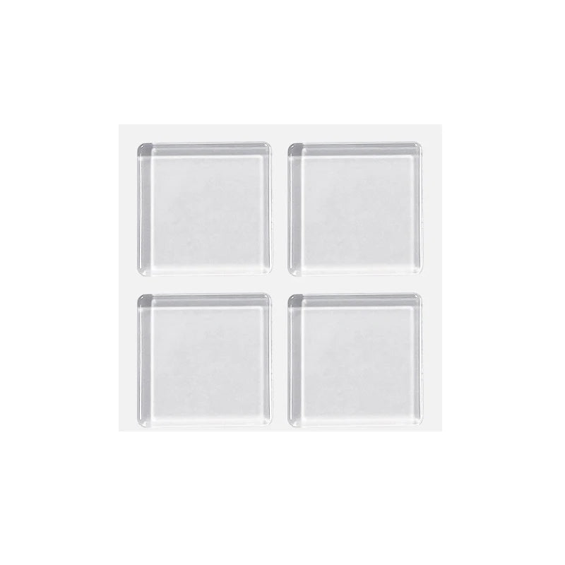 Silicone Anti-Vibration Non-Slip Pads – 4/8/16 Pcs Set Non-Slip Silicone Pad Babs Transparent 40x40x5mm 16pcs