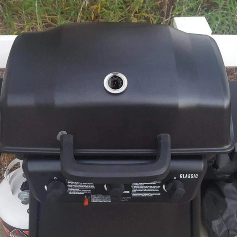 Stainless Steel BBQ Grill Thermometer with Food Probe | Babs Grill Thermometer Babs