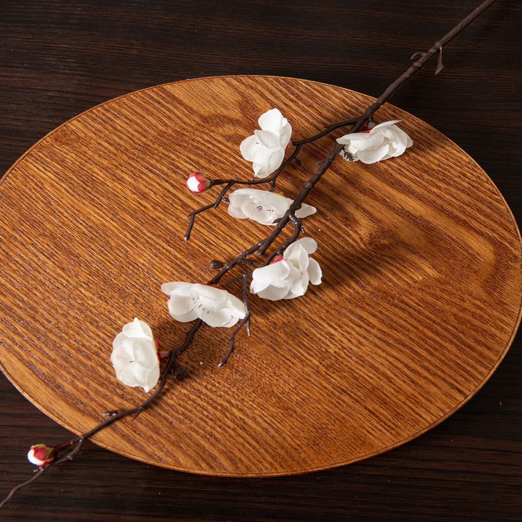 Artificial Silk Plum Blossom Peach Branch – Wedding & Home Décor Artificial Silk Flowers Babs