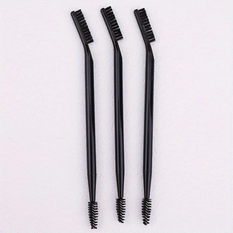 2-Pack Dual-Ended Eyelash Curler & Brow Brush Set Eyelash Curler Set Babs