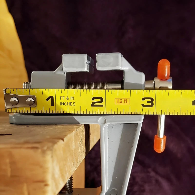Mini Bench Vise Clamp – DIY Rotary Tool Holder for Engraving Mini Bench Vise Babs