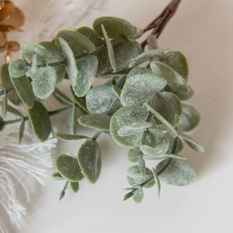 Artificial Eucalyptus Stems 1/3pcs – Faux Leaf Decor & Wreaths Artificial Plant Stems Babs
